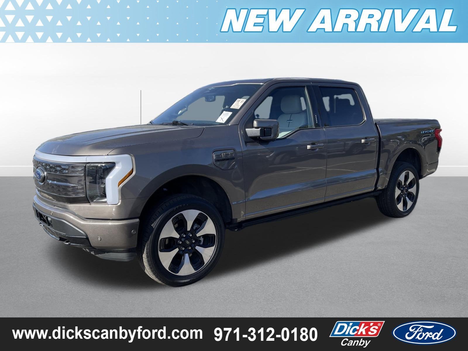 Used 2023 Ford F-150 Lightning Platinum with VIN 1FT6W1EV6PWG14528 for sale in Canby, OR