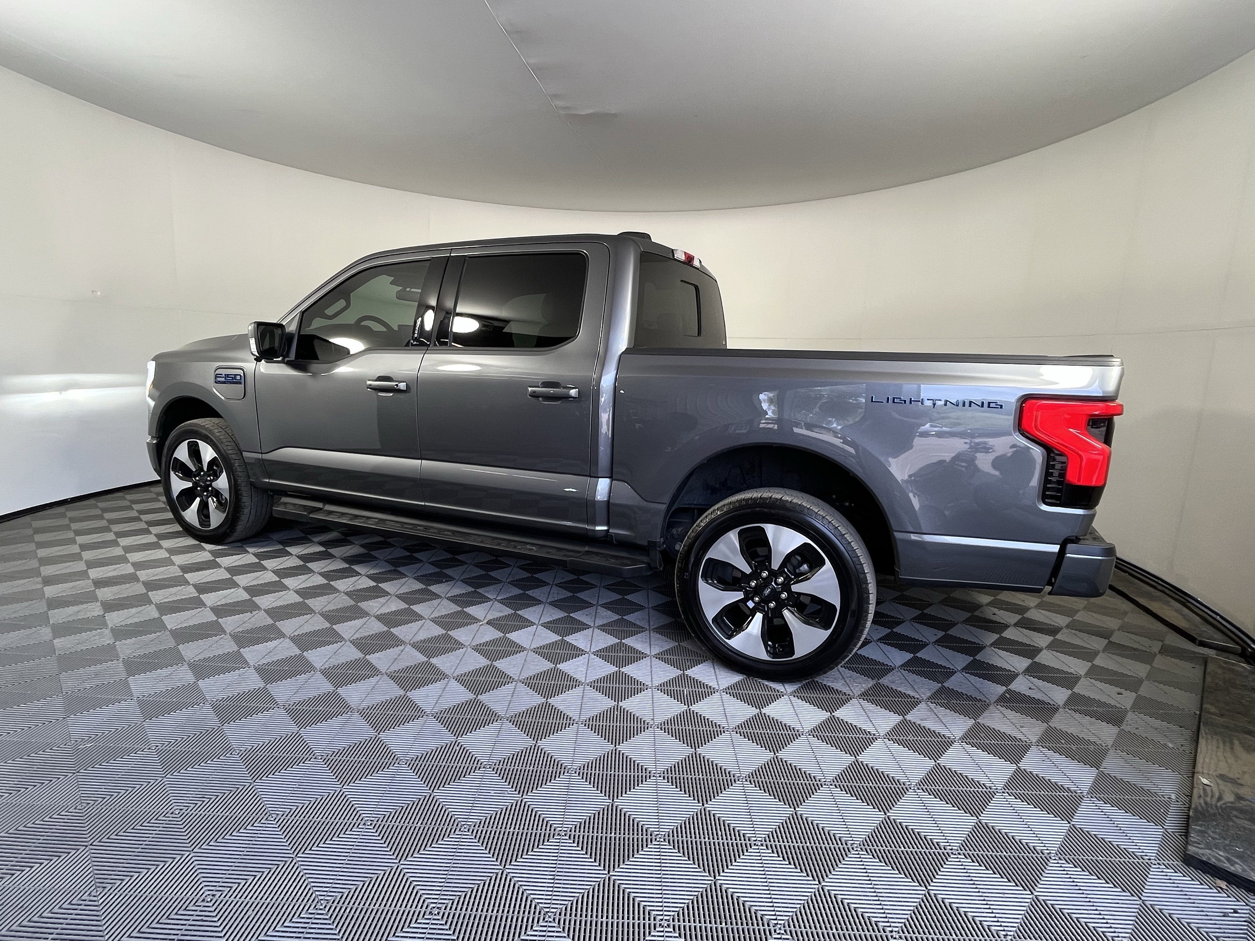 Used 2025 Ford F-150 Lightning Platinum with VIN 1FT6W7L75SWG05707 for sale in Canby, OR