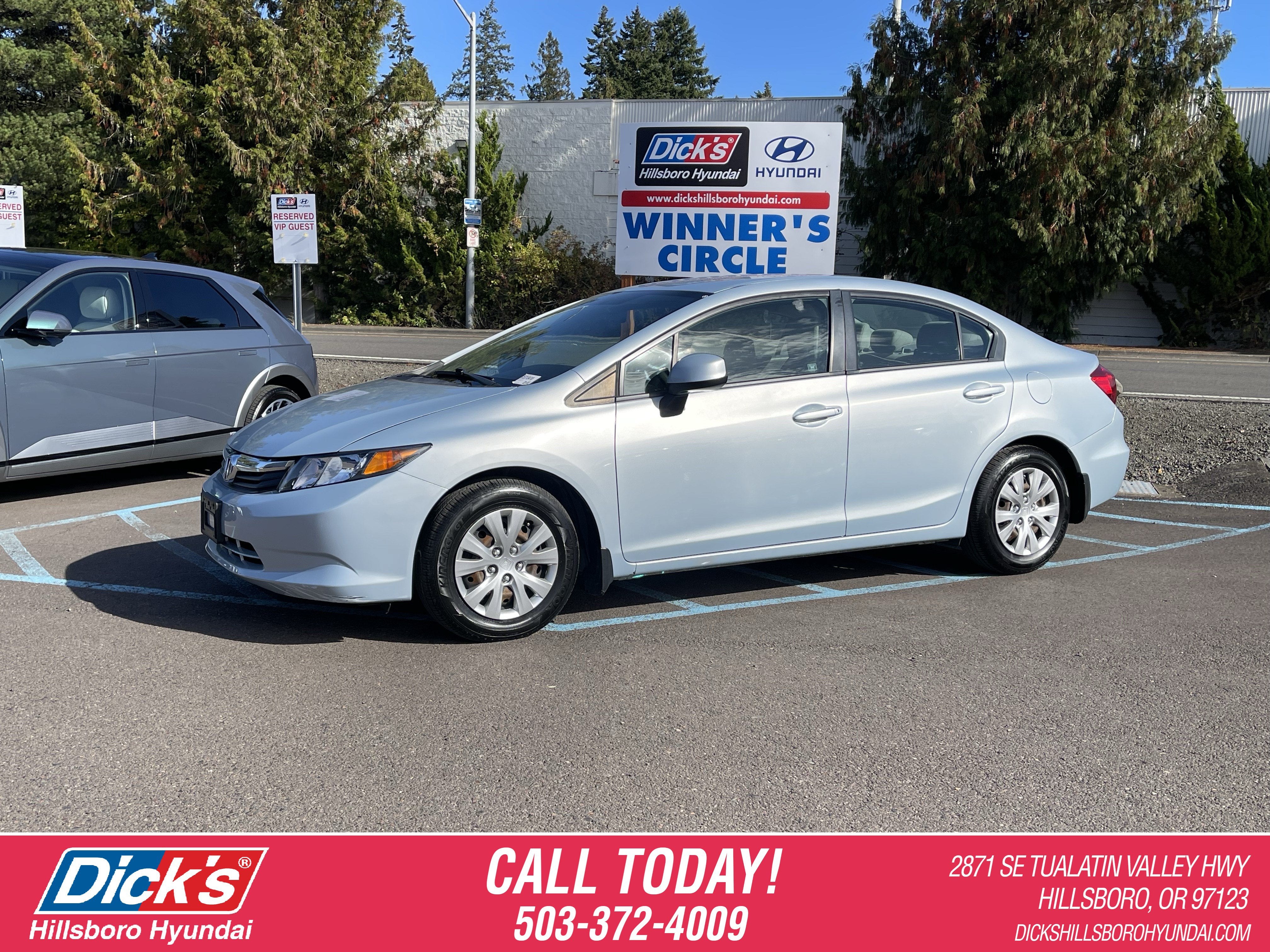 2012 Honda Civic Sdn LX