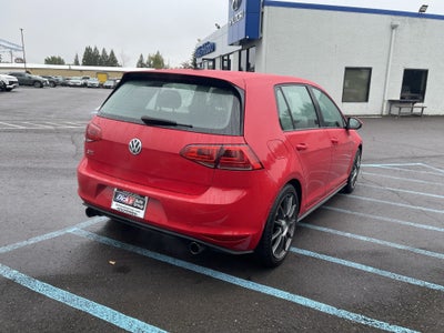 2016 Volkswagen Golf GTI S w/Performance Pkg