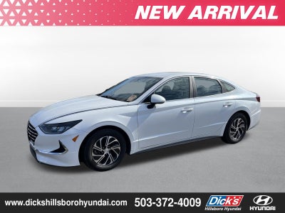 2021 Hyundai Sonata Hybrid Blue