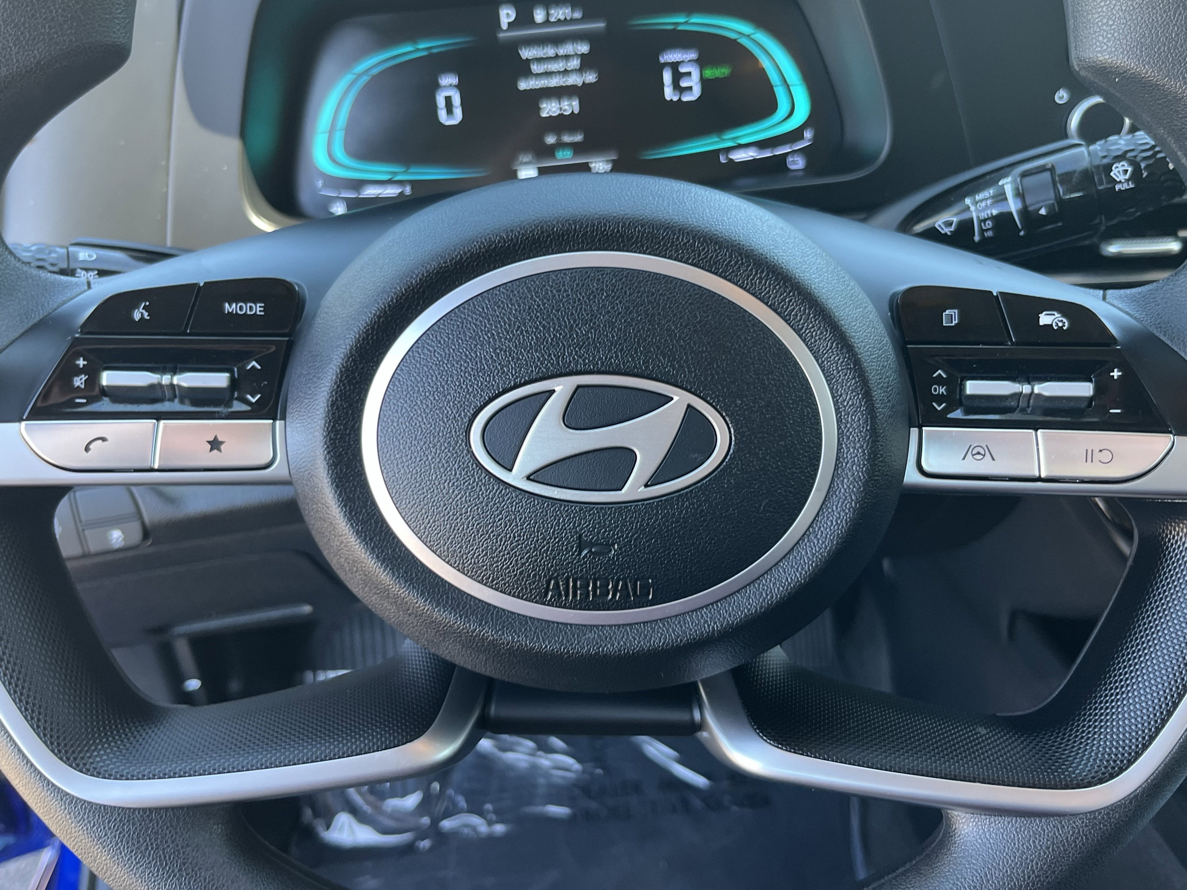 2025 Hyundai Elantra Hybrid Blue