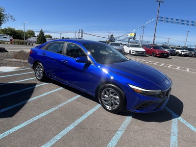 2025 Hyundai Elantra Hybrid Blue