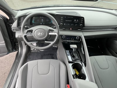 2025 Hyundai Elantra Hybrid Blue