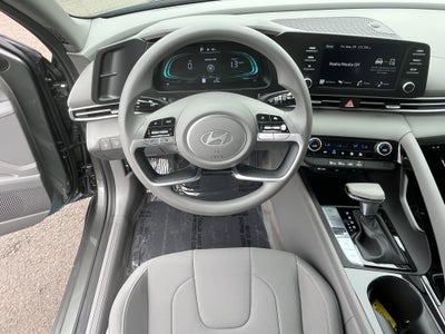 2025 Hyundai Elantra Hybrid Blue