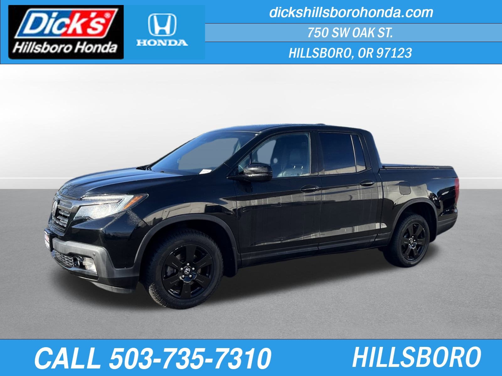 2017 Honda Ridgeline Black Edition