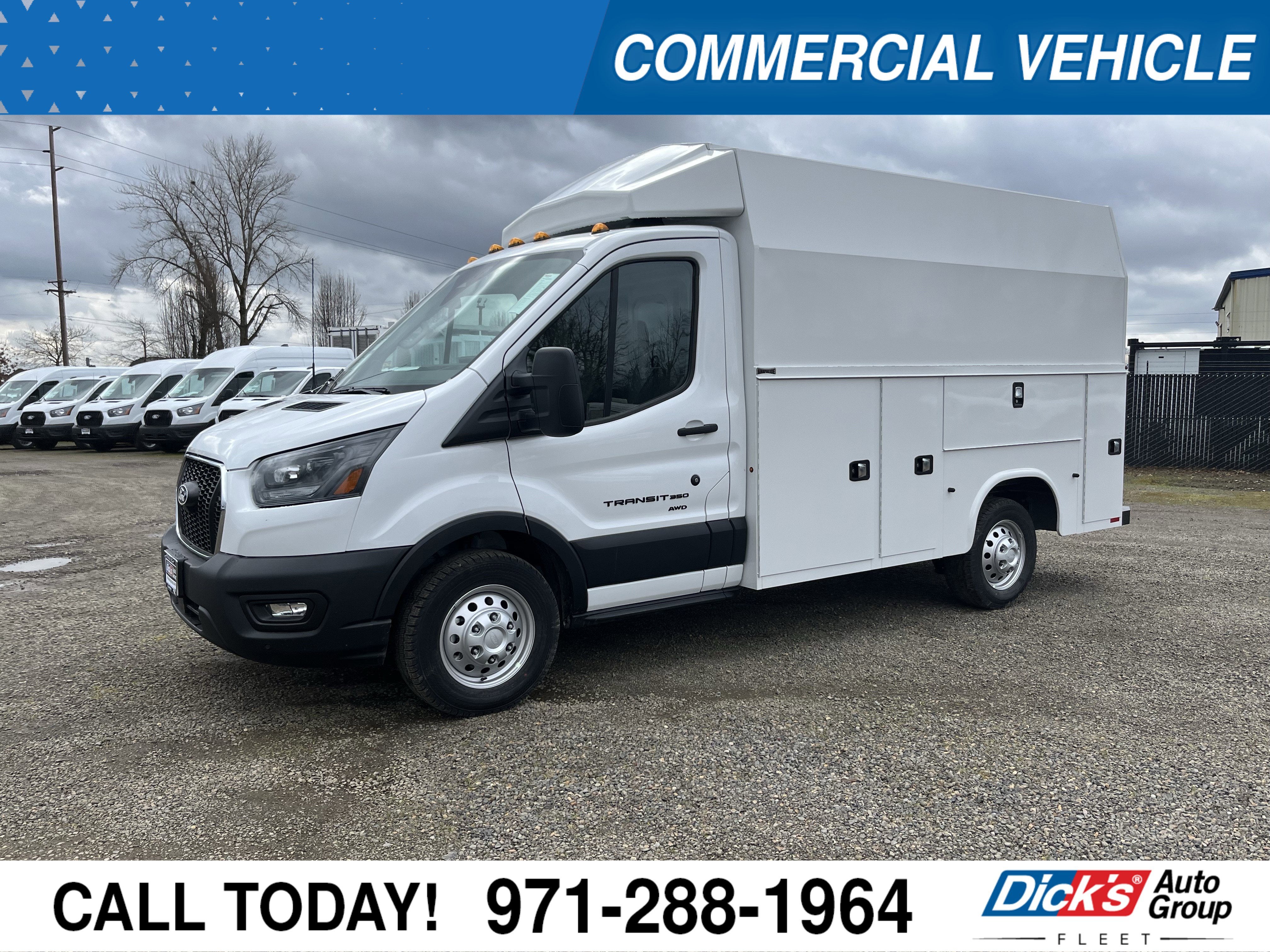 2026 Ford Transit Cutaway XL CUTAWAY T-350 AWD SRW 138 WB 9500 GVWR