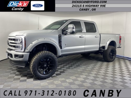 2024 Ford Super Duty F-250 Custom Black Widow Lariat 4WD Crew Cab 6.75' Box