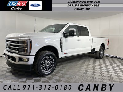 2025 Ford Super Duty F-350 SRW Platinum 4WD Crew Cab 8' Box