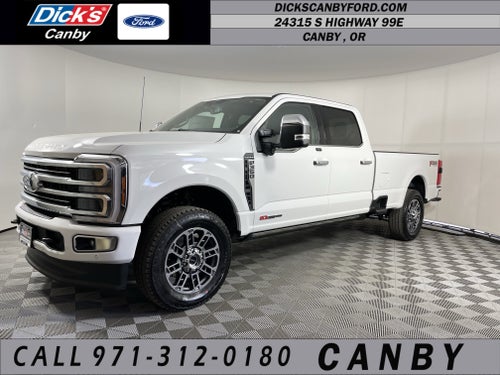 2025 Ford Super Duty F-350 SRW Platinum 4WD Crew Cab 8' Box