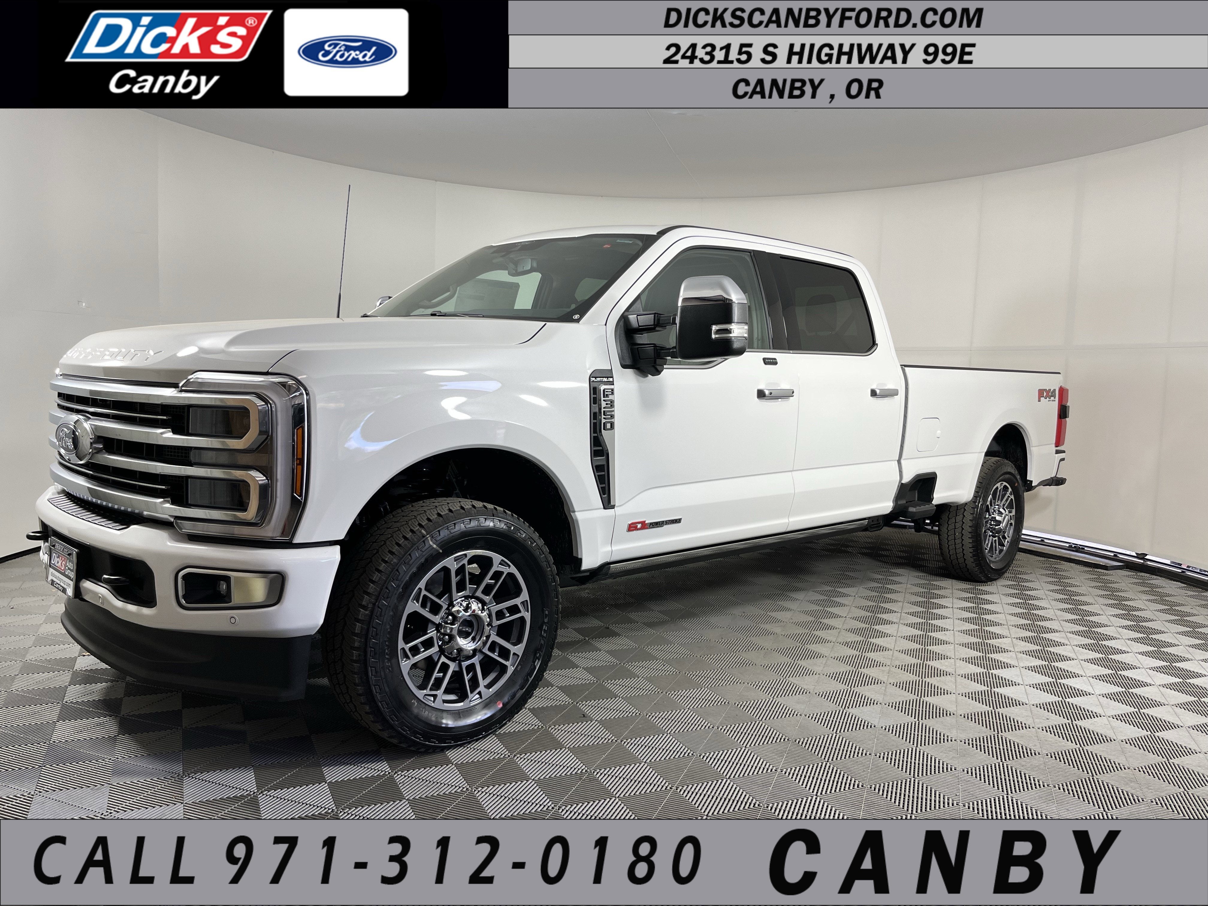 2025 Ford Super Duty F-350 SRW Platinum 4WD Crew Cab 8' Box