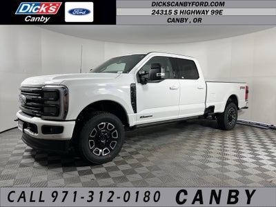 2026 Ford Super Duty F-350 SRW PLATINUM 4WD Crew Cab 6.75' Box
