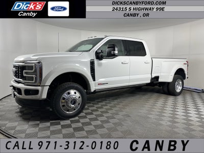 2026 Ford Super Duty F-450 DRW PLATINUM 4WD Crew Cab 8' Box