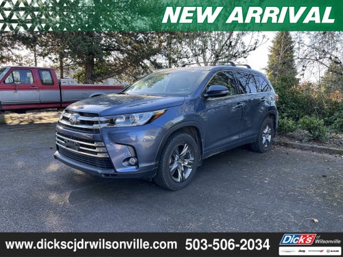 2017 Toyota Highlander Limited Platinum