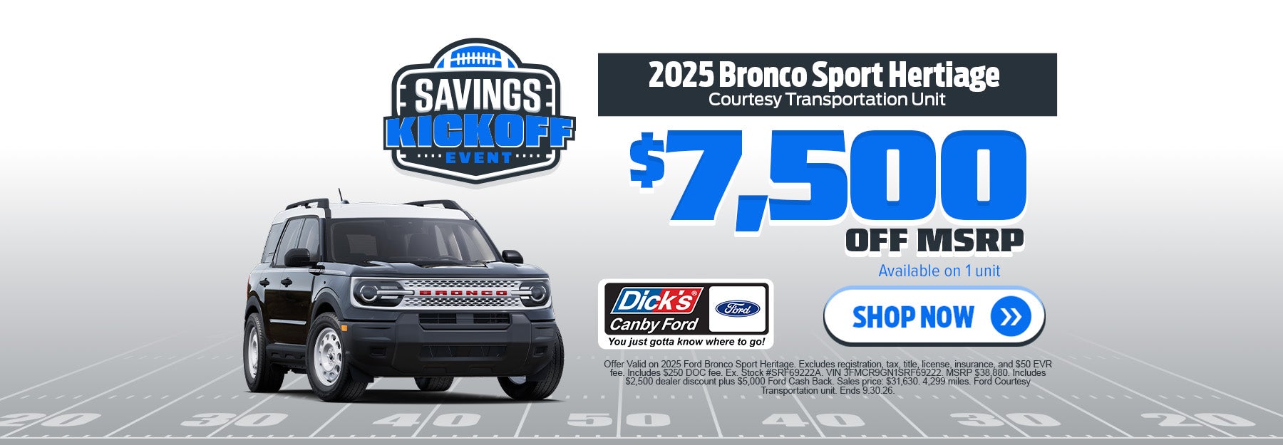 2025 Bronco Sport Hertiage