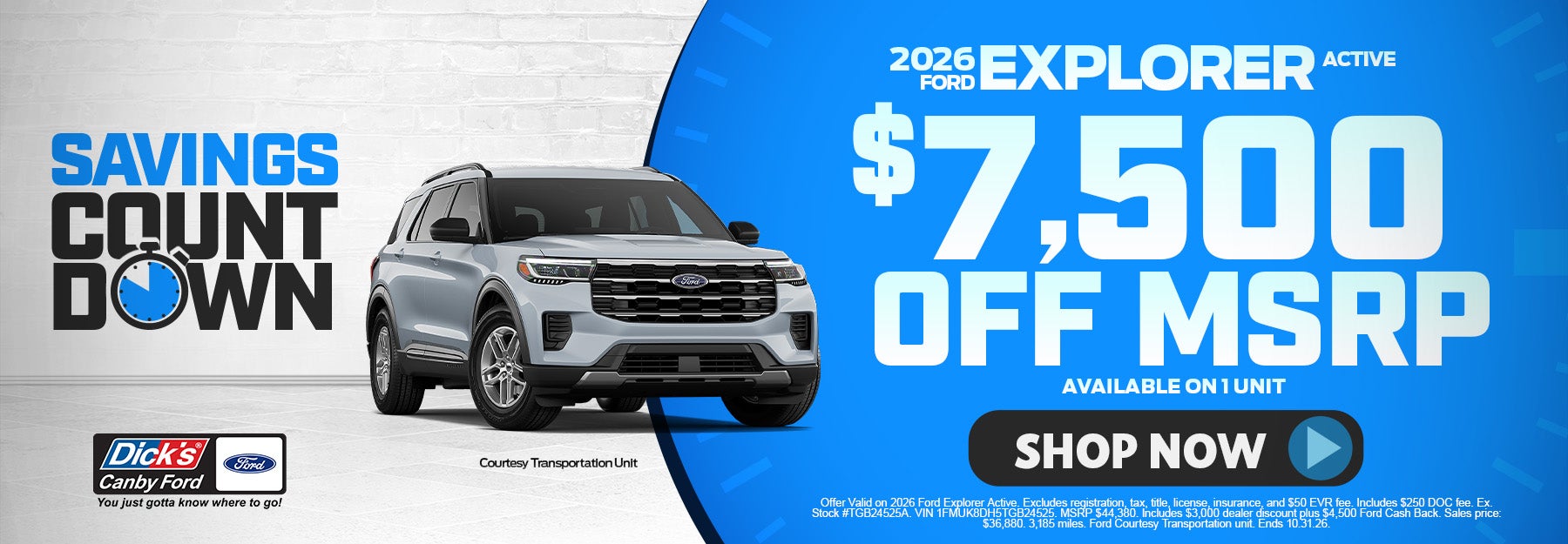 2026 Ford Explorer Active