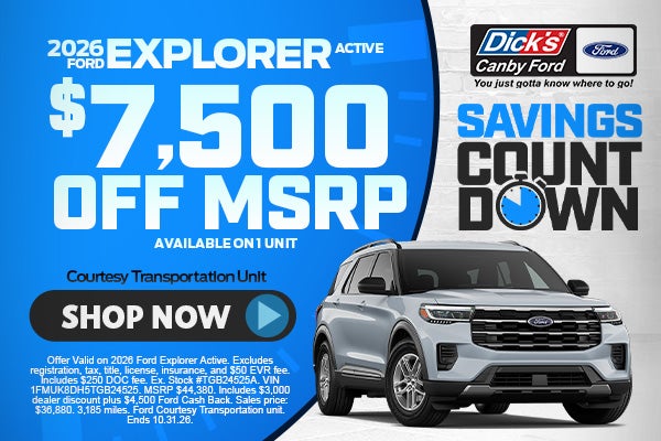 2026 Ford Explorer Active