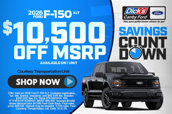 2026 Ford F-150 XLT 