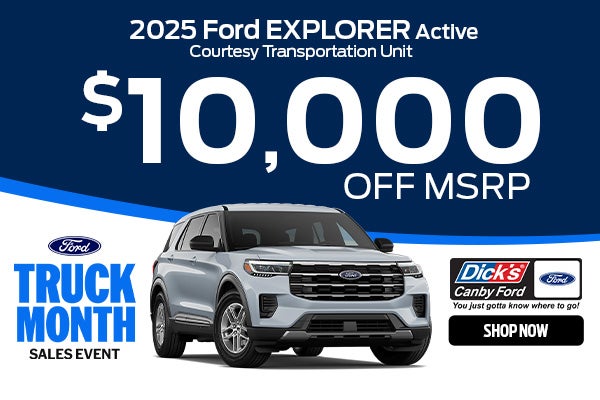2025 Ford Explorer Active