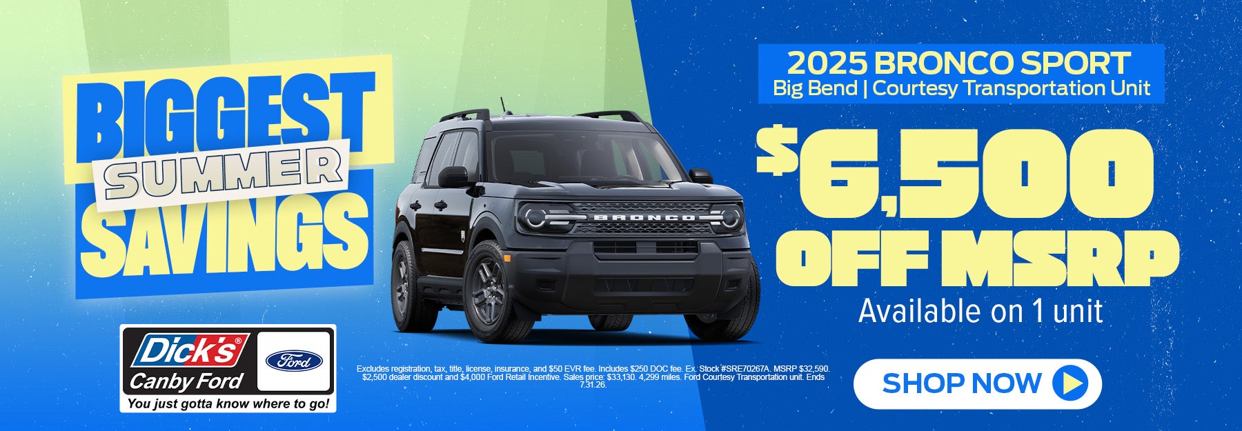 2025 Bronco Sport