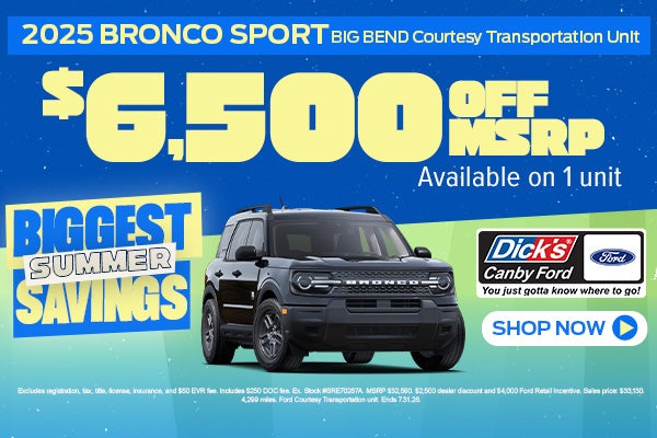2025 Bronco Sport