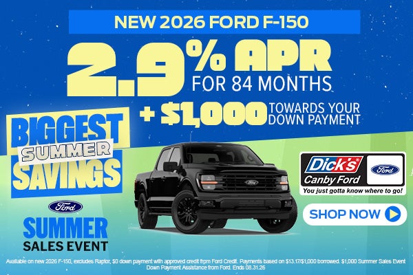 New 2026 Ford F-150
