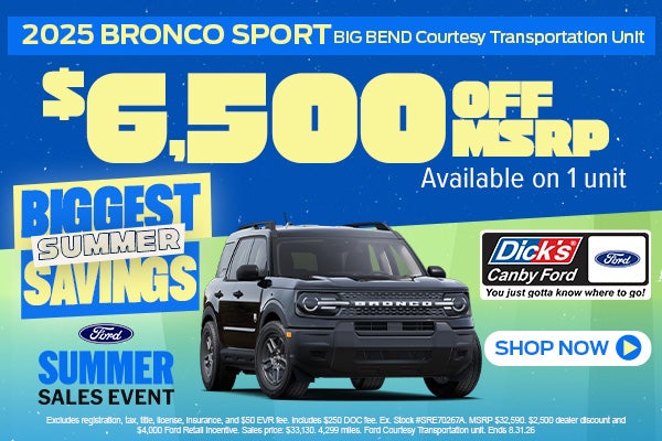 2025 Bronco Sport
