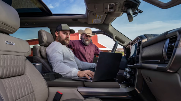 Interior Work Surface on the 2026 Ford F-150 for sale near West Linn, OR