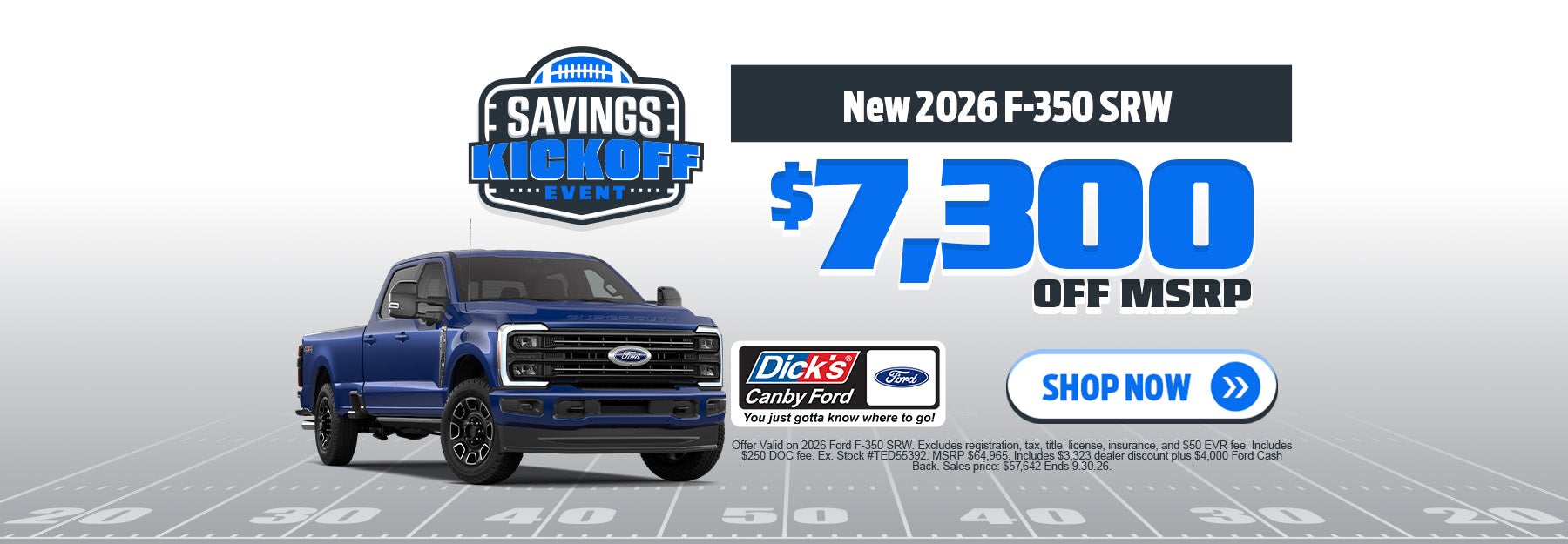 New 2026 F-350 SRW
