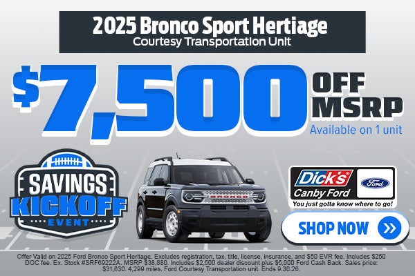 2025 Bronco Sport Hertiage